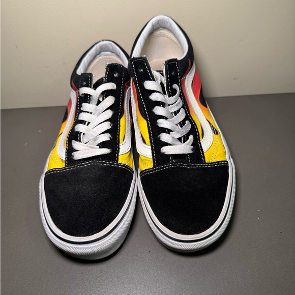 Mens Vans Flame Sneakers Shoes NWOB - Picture 2 of 7